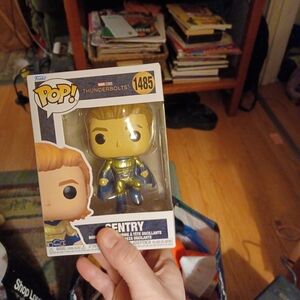 Funko Pop! Thunderbolts Sentry Figure - Blue and Gold